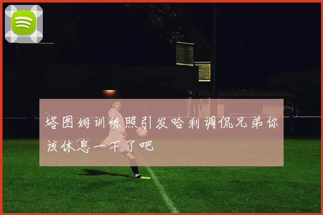 塔图姆训练照引发哈利调侃兄弟你该休息一下了吧
